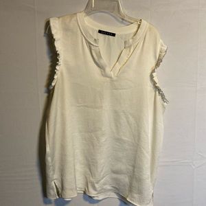 Decker top size large sleeves have silver trim
